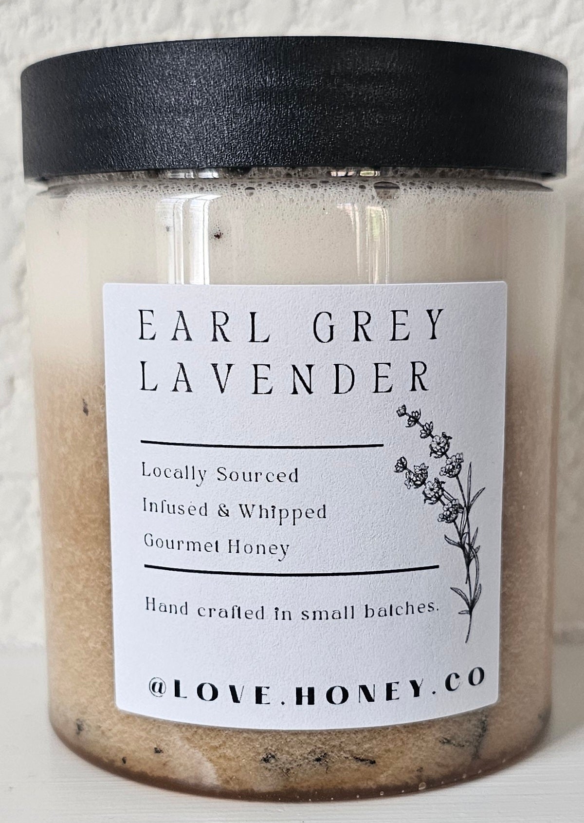 Earl Grey Lavender Infused Whipped Honey (8oz)